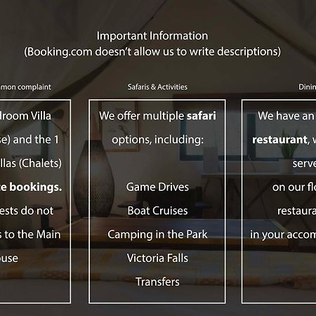 Chobe House Villa And Chalets Kasane Ngoại thất bức ảnh